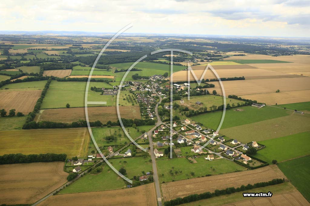 Photo arienne de Fontaine-le-Pin