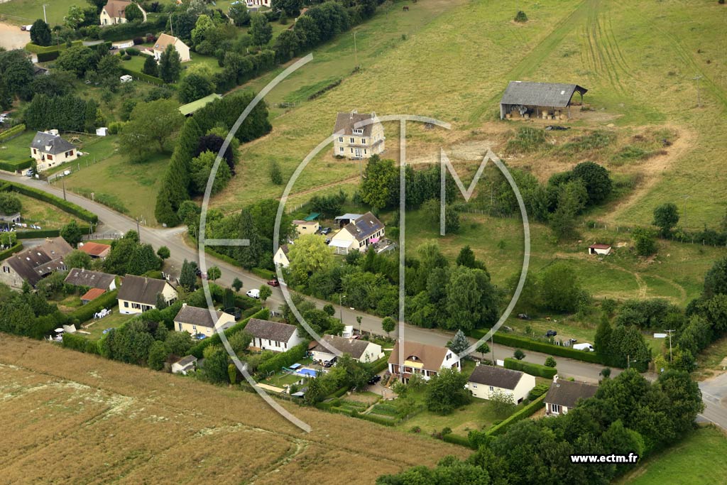 Photo arienne de Fontaine-le-Pin