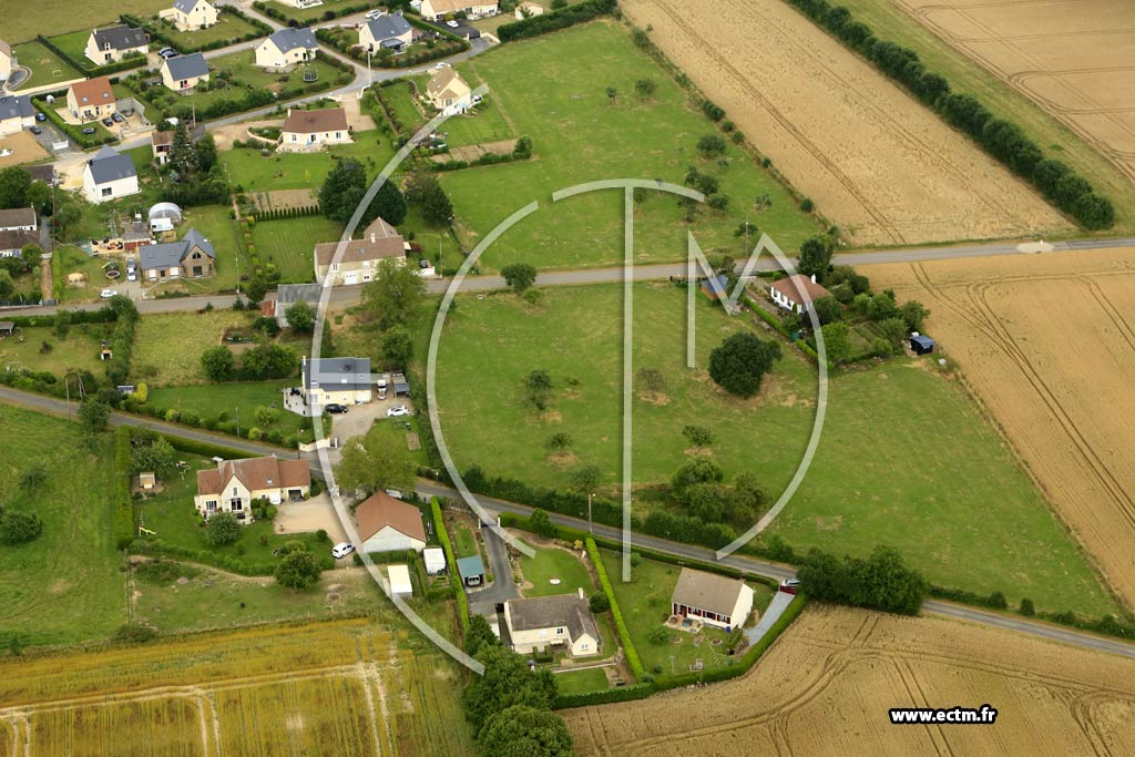 Photo arienne de Fontaine-le-Pin