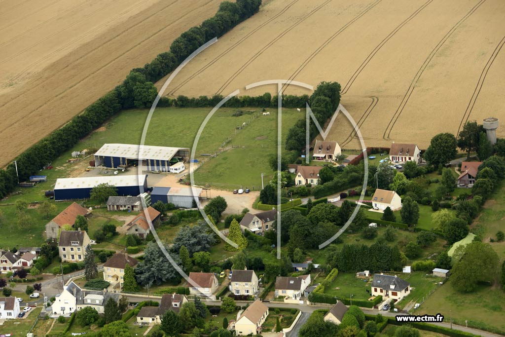 Photo arienne de Fontaine-le-Pin