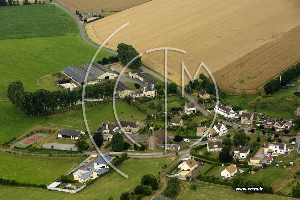Photo arienne de Fontaine-le-Pin