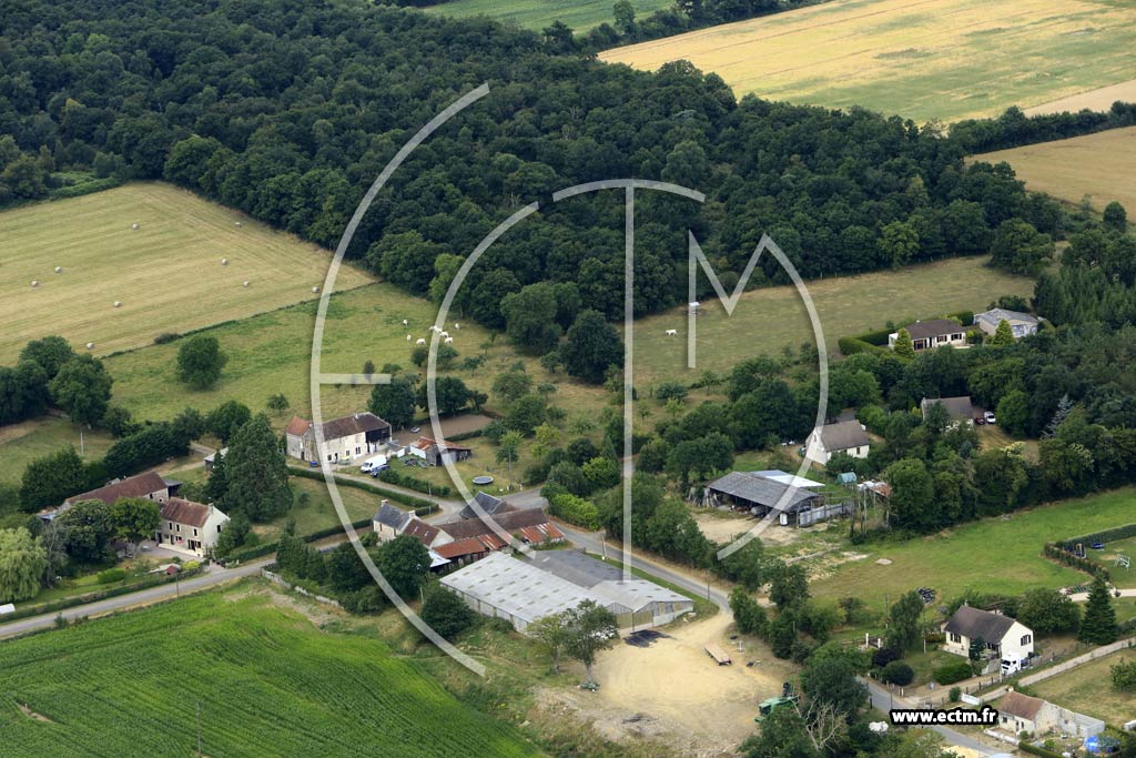 Photo arienne de Fourneaux-le-Val (le Mesnil Floux)