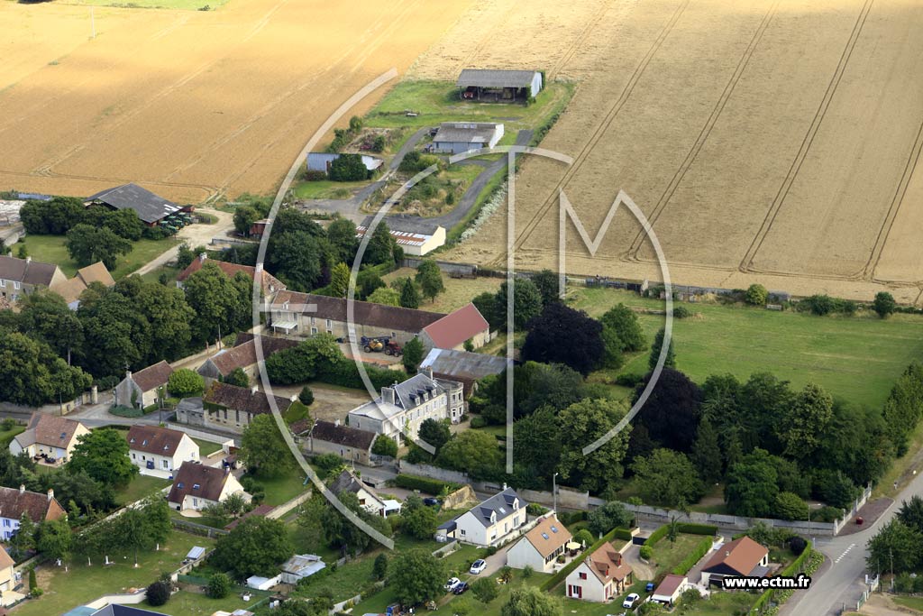 Photo arienne de Magny-la-Campagne