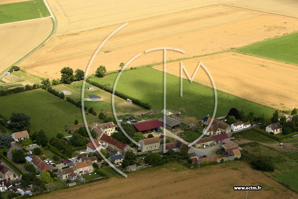 Photo arienne de Magny-la-Campagne