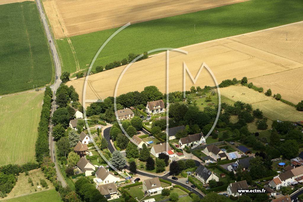 Photo arienne de Magny-la-Campagne