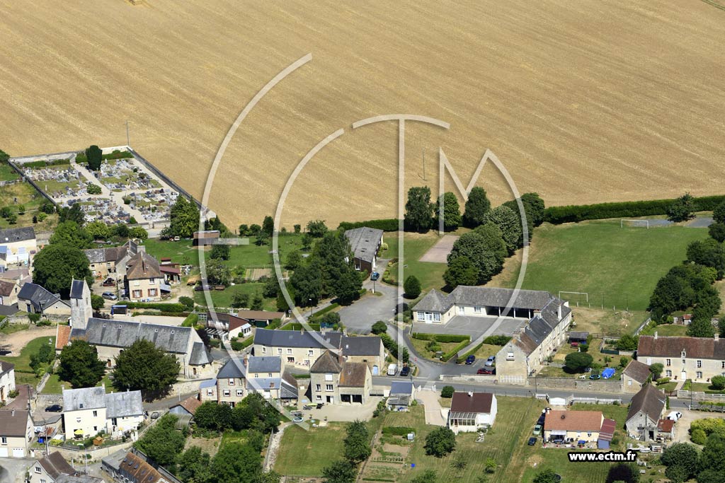 Photo arienne de Ouilly-le-Tesson