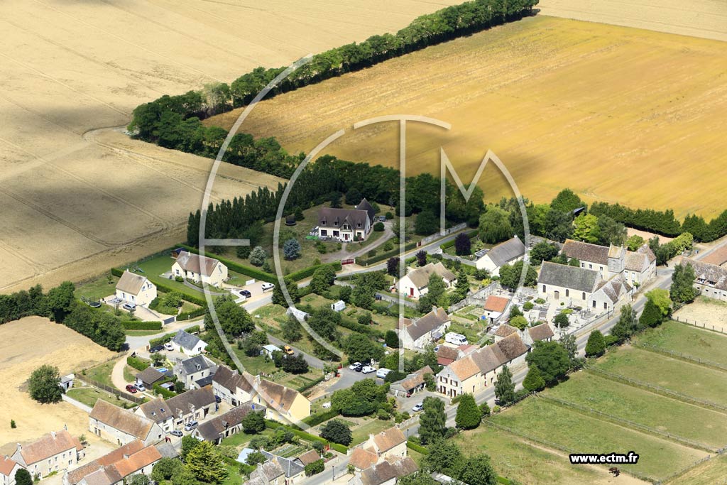 Photo arienne de Saint-Martin-de-Mieux