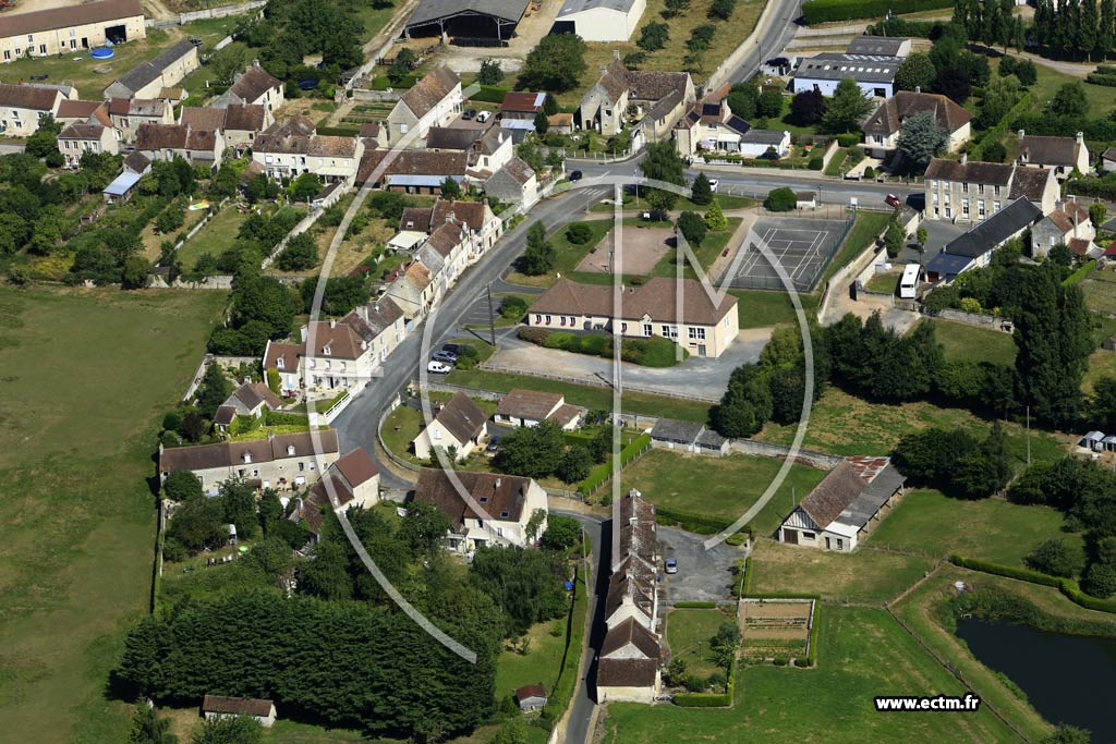 Photo arienne de Versainville