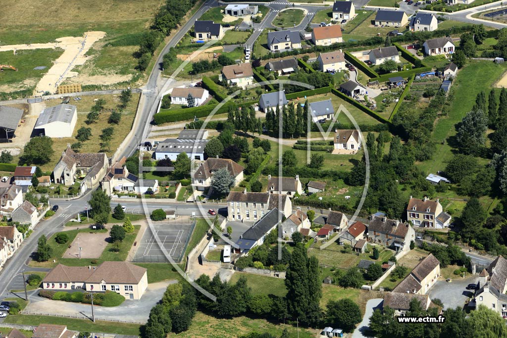 Photo arienne de Versainville