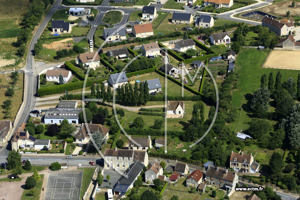Photo arienne de Versainville