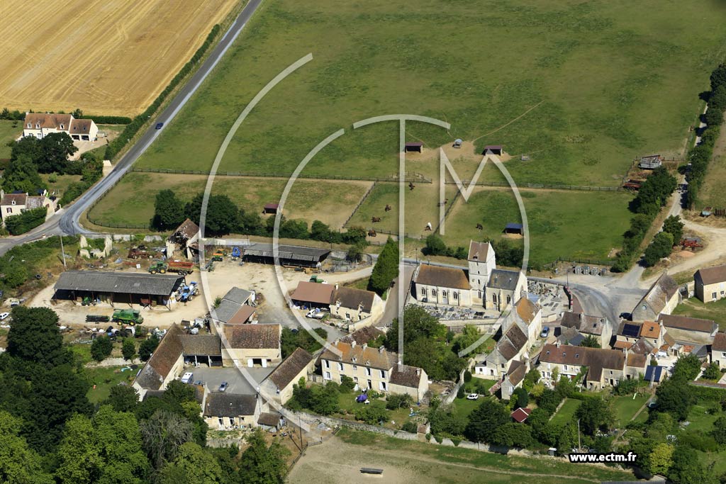 Photo arienne de Versainville
