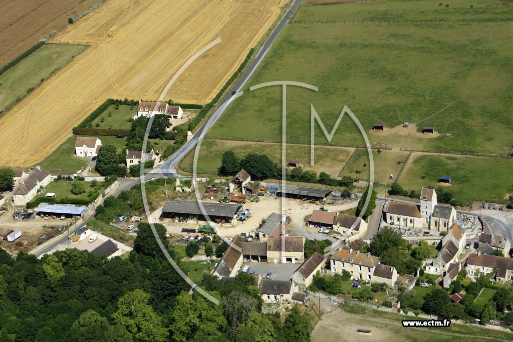Photo arienne de Versainville