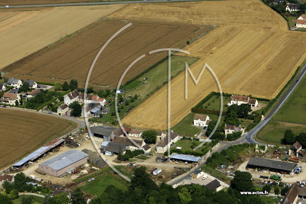 Photo arienne de Versainville