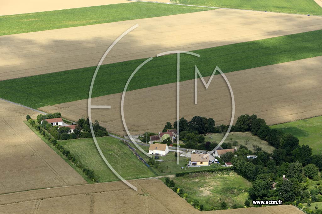 Photo arienne de Vieux-Fum (le Mesnil)