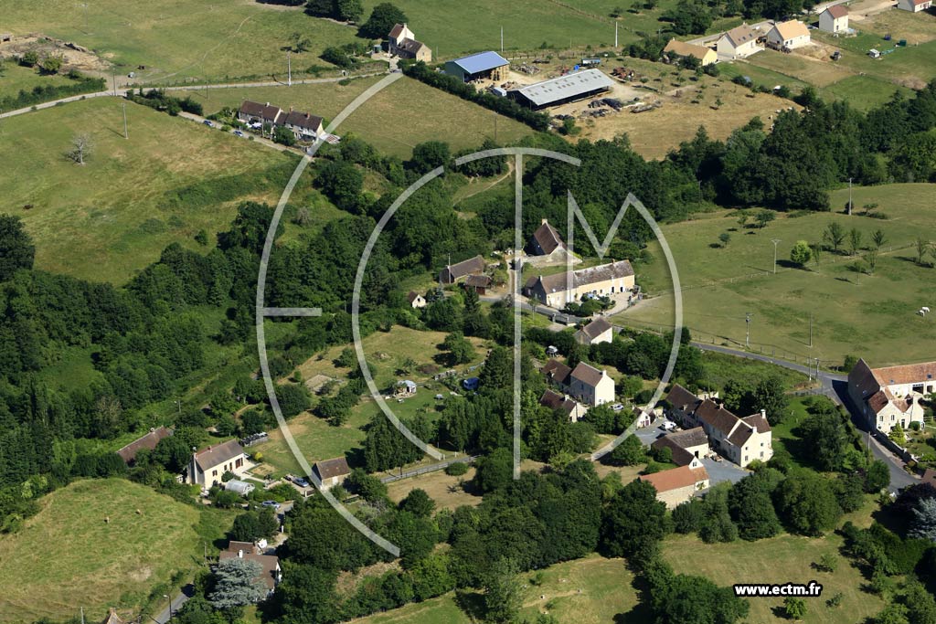 Photo arienne de Vignats (Saint-Nicolas)