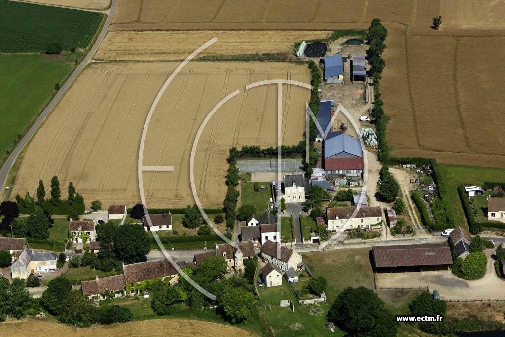 Photo arienne de Villy-lez-Falaise