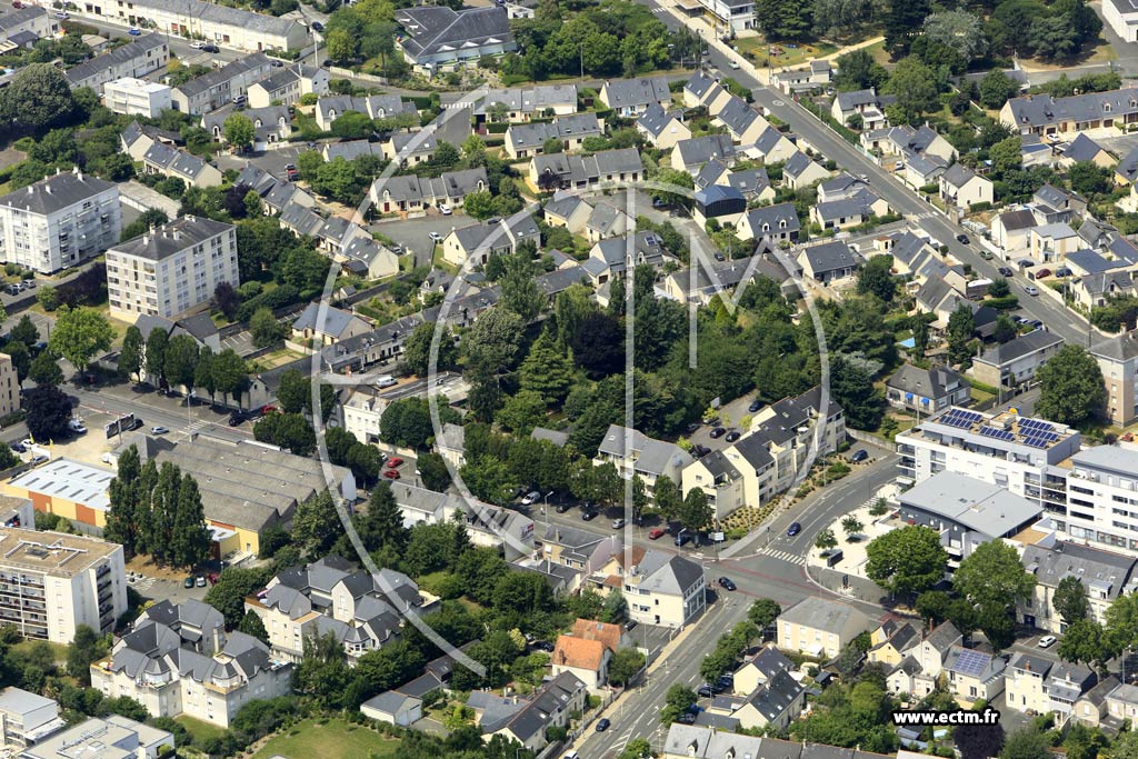 Photo arienne de Angers (Belle Beille)