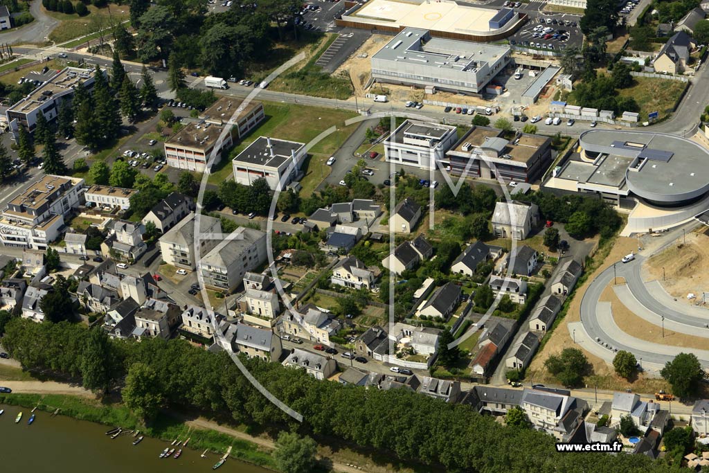 Photo arienne de Angers (les Capucins)