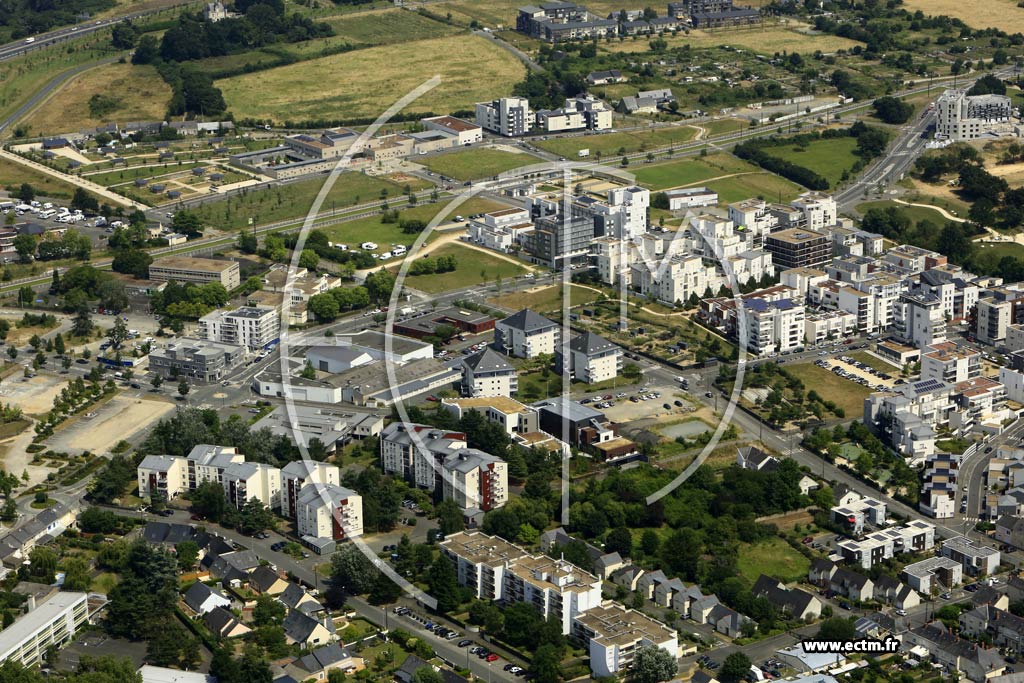 Photo arienne de Angers (les Capucins)