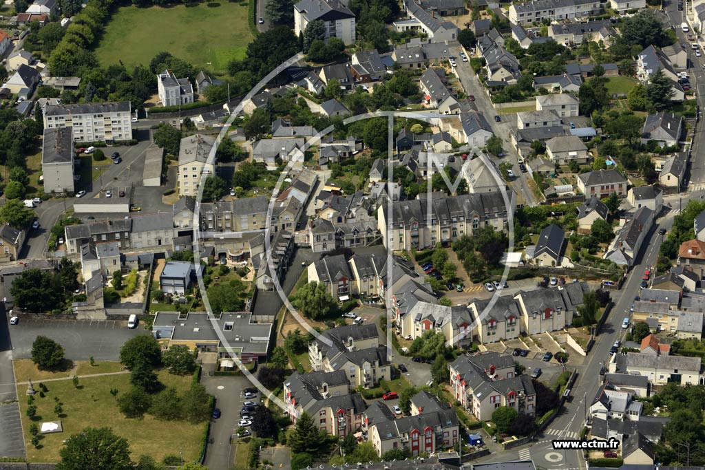 Photo arienne de Angers (les Capucins)