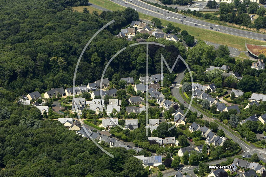 Photo arienne de Angers (Quartier du Lac de Maine)