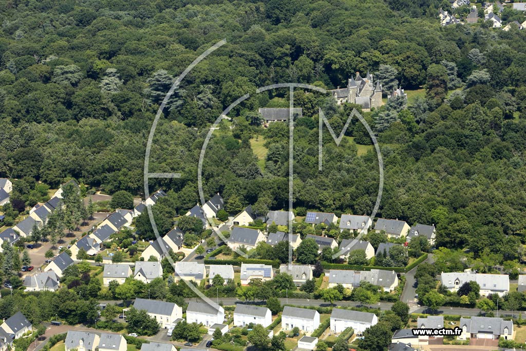 Photo arienne de Angers (Quartier du Lac de Maine)