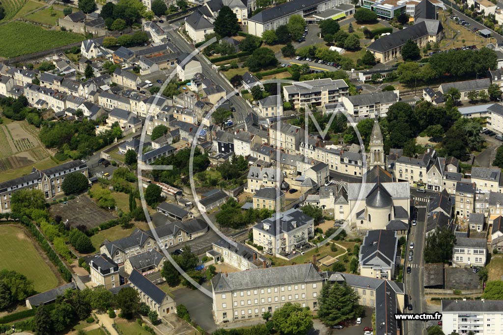 Photo arienne de Angers (Saint-Jacques)