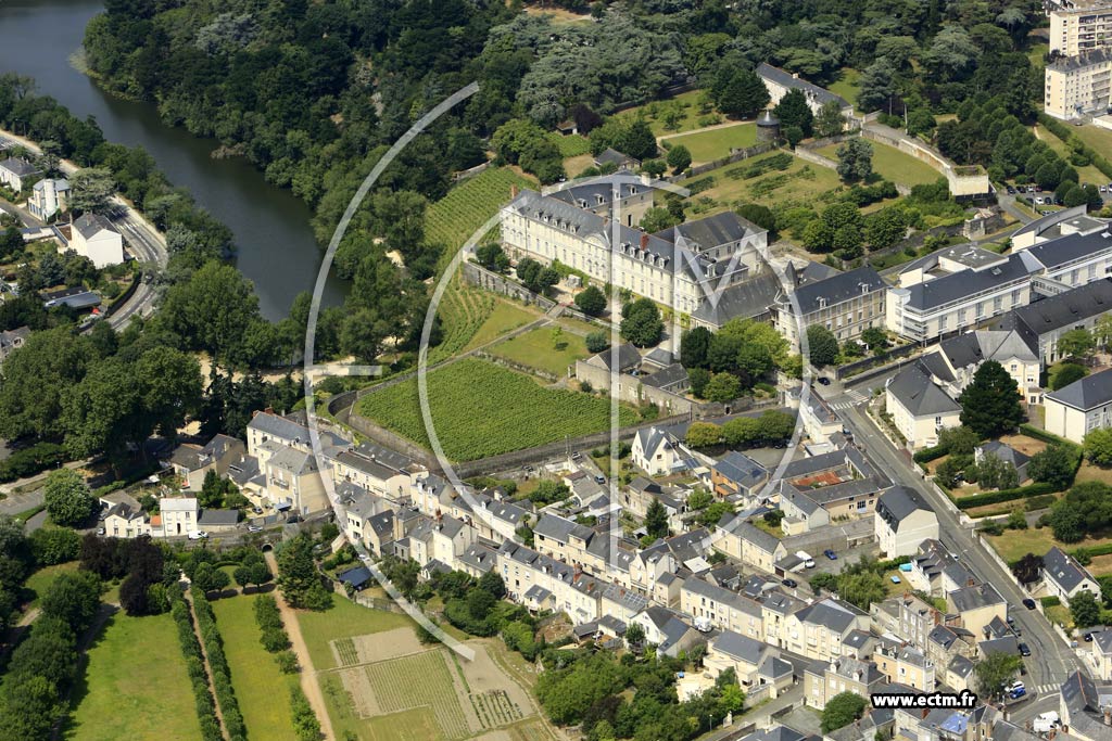 Photo arienne de Angers (Saint-Jacques)