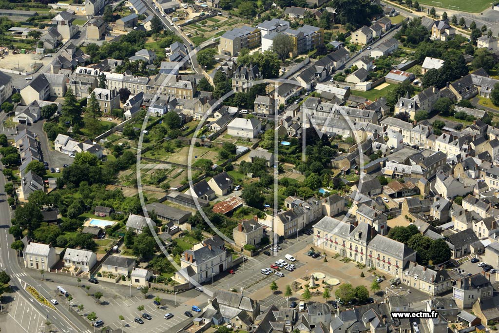 Photo arienne de Le Lion-d'Angers