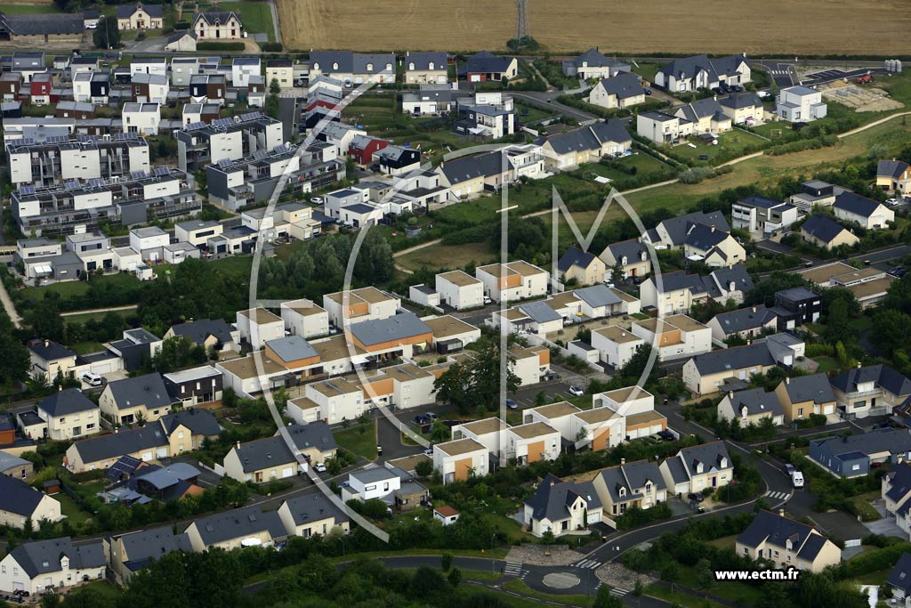 Photo arienne de Montreuil-Juign (le Tertre)