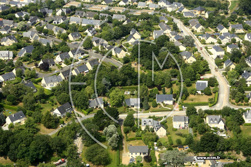 Photo arienne de Montreuil-Juign (le Tertre)