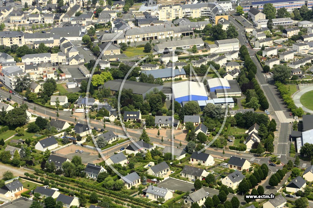 Photo arienne de Montreuil-Juign (les Poiriers)