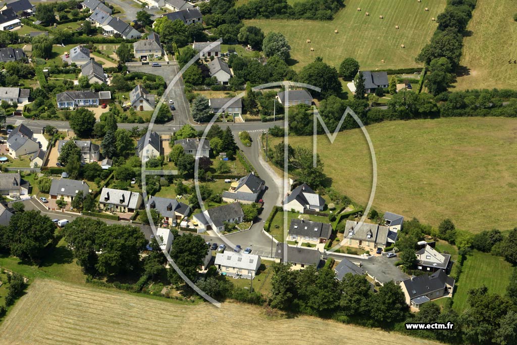 Photo arienne de Saint-Lambert-la-Potherie