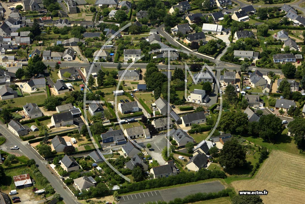 Photo arienne de Saint-Lambert-la-Potherie