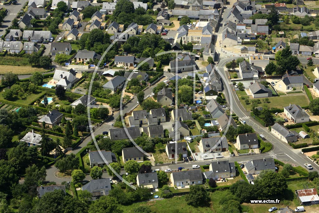 Photo arienne de Saint-Lambert-la-Potherie