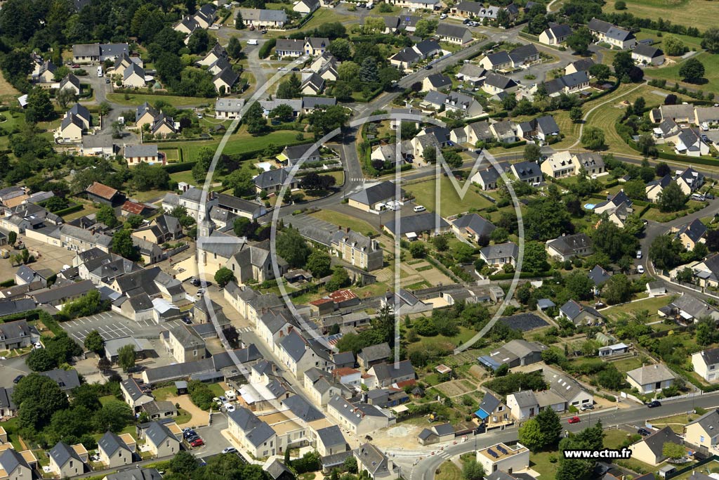 Photo arienne de Saint-Lambert-la-Potherie