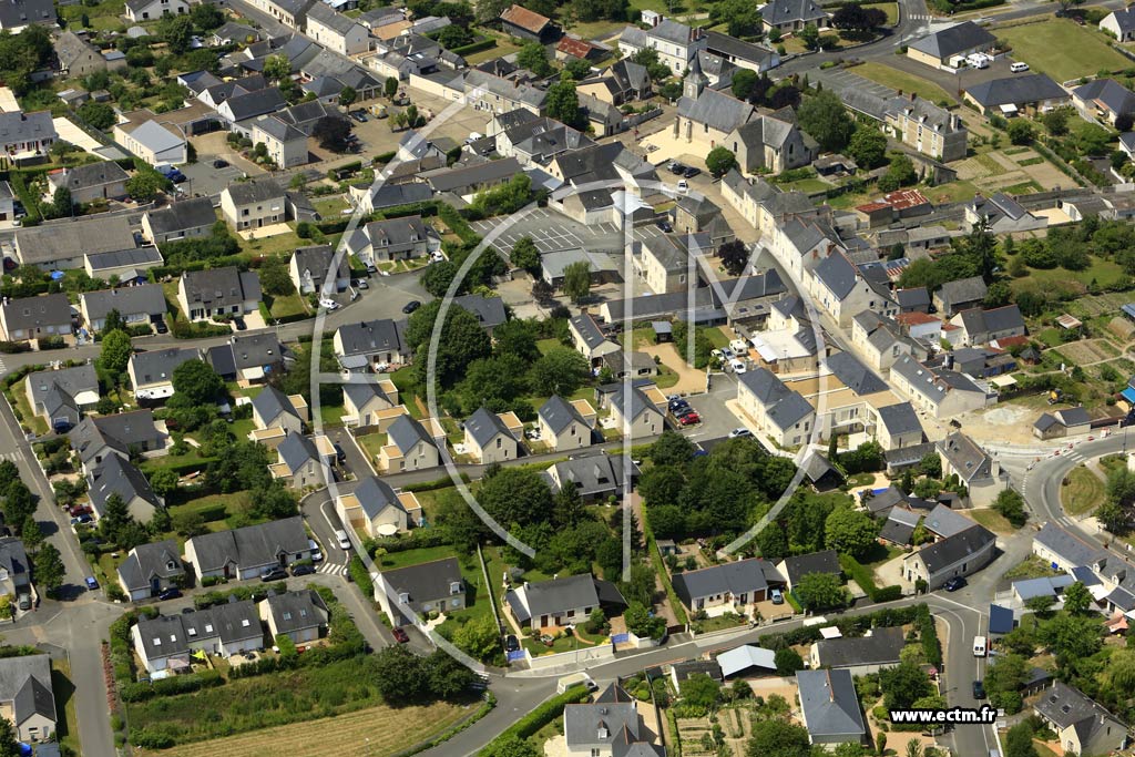 Photo arienne de Saint-Lambert-la-Potherie