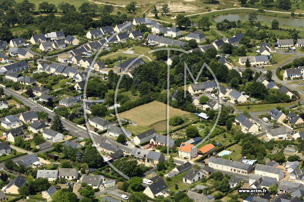 Photo arienne de Saint-Lambert-la-Potherie
