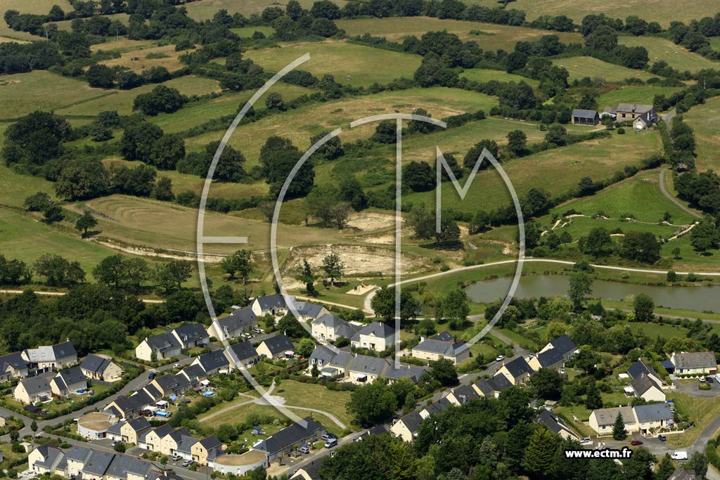 Photo arienne de Saint-Lambert-la-Potherie