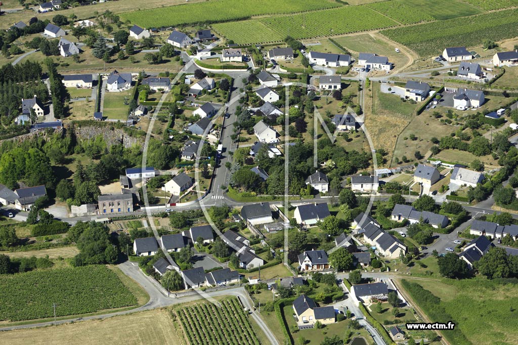 Photo arienne de Chaudefonds-sur-Layon