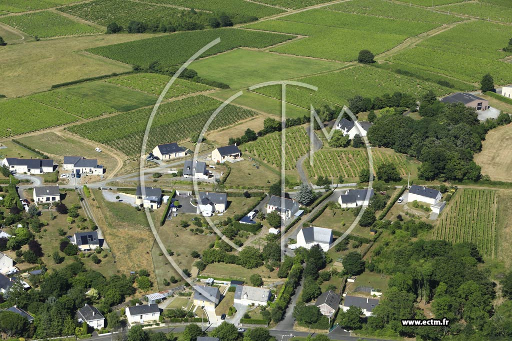 Photo arienne de Chaudefonds-sur-Layon