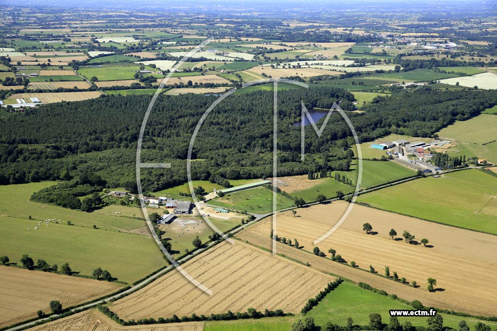 Photo arienne de Chemill-Melay (Beauvais - la Boisardire)