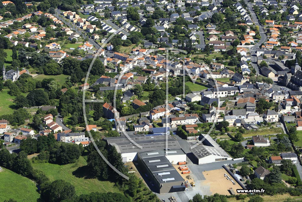Photo arienne de Chemill-Melay (le Val d'Hyrme)
