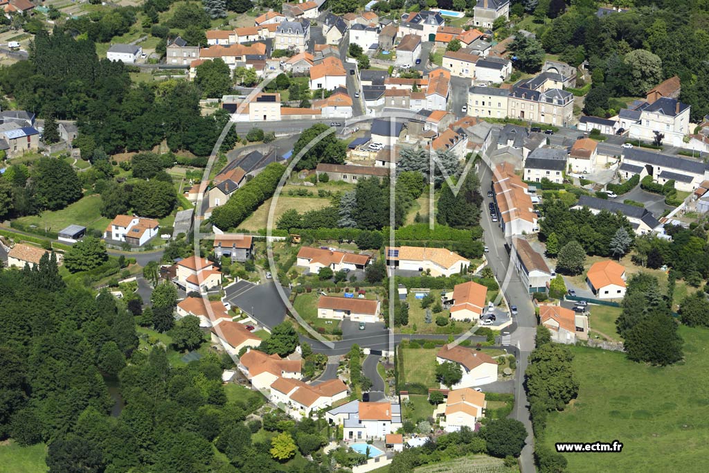 Photo arienne de Chemill-Melay (Ouest)