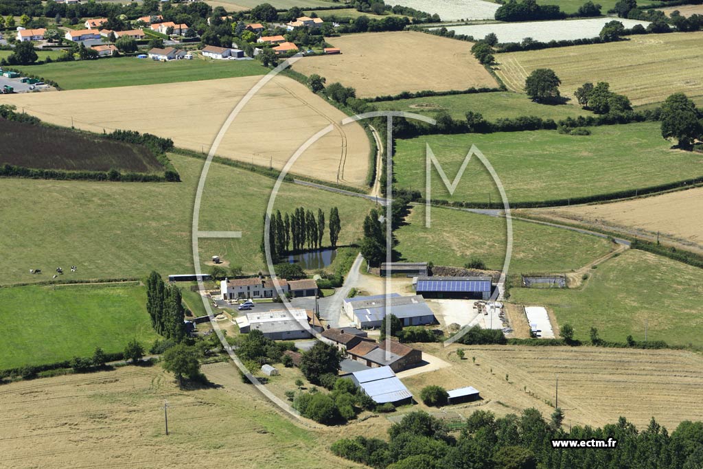 Photo arienne de La Salle-de-Vihiers (le Defois)