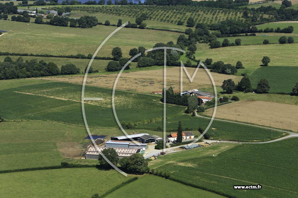 Photo arienne de Neuvy-en-Mauges (la Chauvire)