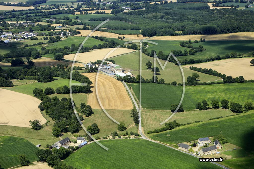Photo arienne de La Bigottire (Fontenay)