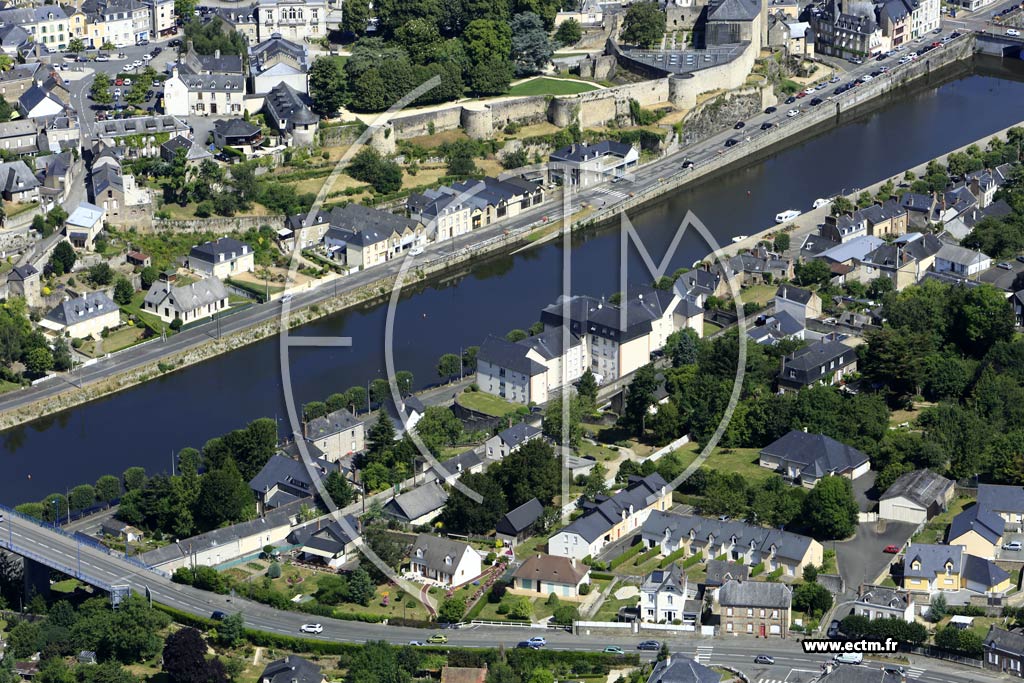 Photo arienne de Mayenne (Centre)