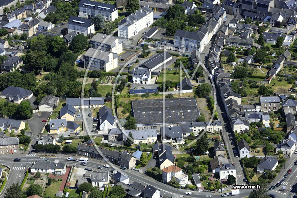 Photo arienne de Mayenne (Centre)
