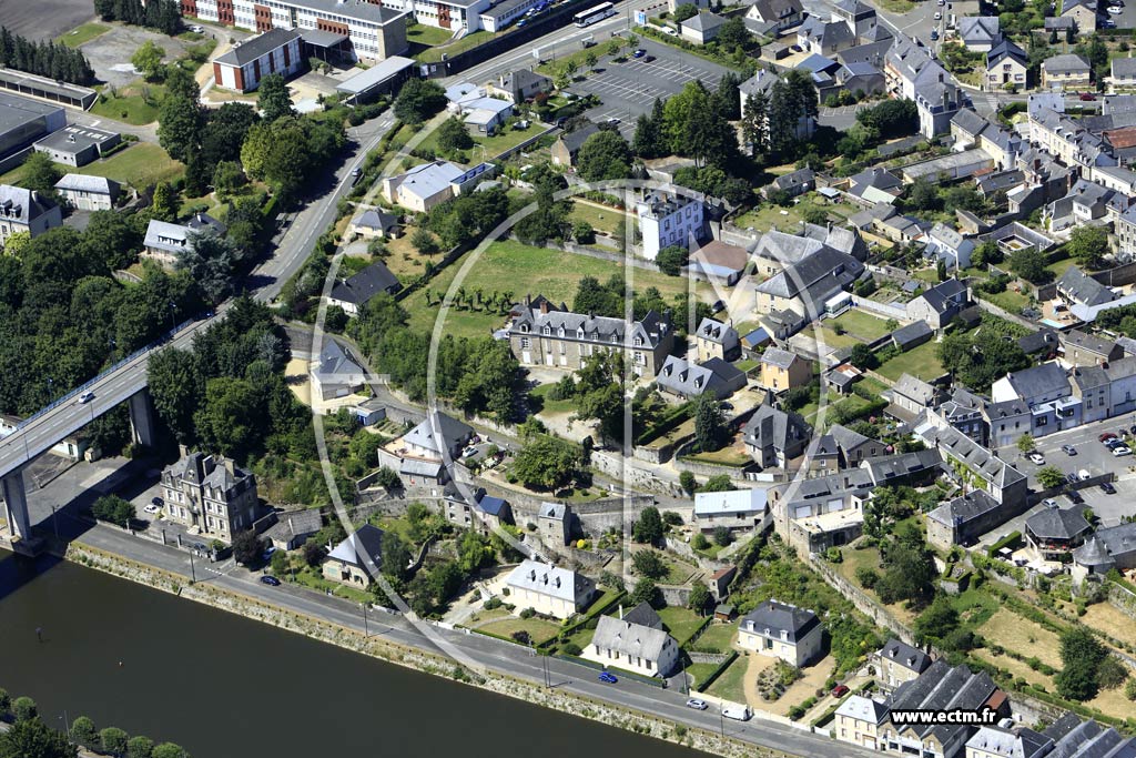 Photo arienne de Mayenne (Centre)
